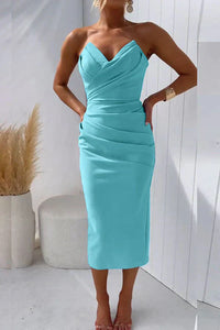 Morgan | Wedding Guest Dress Strapless