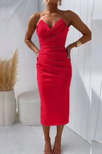 Morgan | Wedding Guest Dress Strapless