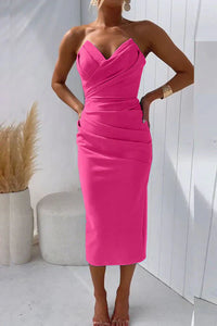 Morgan | Wedding Guest Dress Strapless