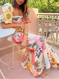 Hannah | Maxi Sundress Floral