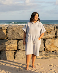 Reagan | Hooded Beach Kaftan Dress