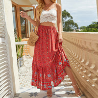 Saskia | Boho Maxi Skirt Beach