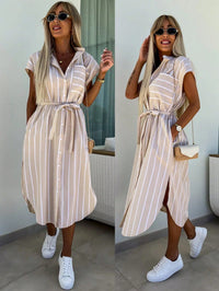 Sloane | Wedding Guest Midi Dress Animal Print