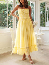 Delilah | Wedding Guest Midi Dress Tie-front