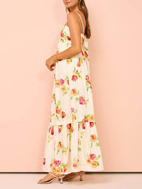 Miranda | Floral Maxi Dress Floral Backless