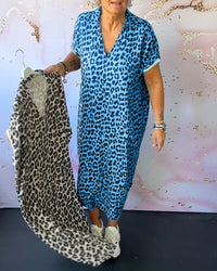 Michelle | Midi Sundress Animal Print