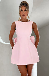 Rowan | Wedding Guest Mini Dress Sleeveless