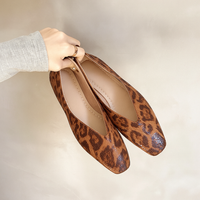 Emery | Comfortable Flats Orthopedic Square Toe