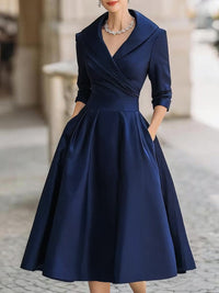 Kelly | Cocktail Midi Dress A-Line