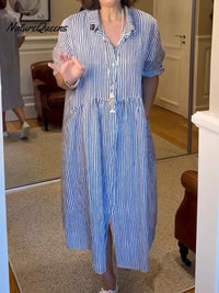 Eliza | Shirt Dress Short Sleeve