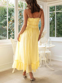 Delilah | Wedding Guest Midi Dress Tie-front