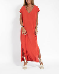 Clementine | Sundress V-Neck Short Sleeve
