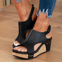 Roselyn | Heeled Sandals Wedge Slingback