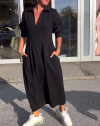 Sofia | Casual Midi Dress A-Line