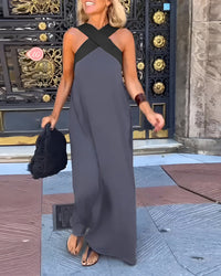 Grace | Halter Maxi Dress Sleeveless