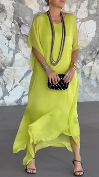 Aubrey | Maxi Sundress Batwing Sleeve