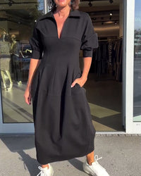 Sofia | Casual Midi Dress A-Line