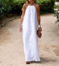 Aaliyah | Sundress Halter Sleeveless