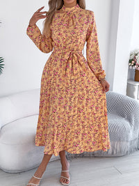Lavinia | Wedding Guest Midi Dress Long Sleeve