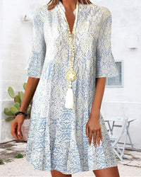 Catherine | Printed Mini Dress