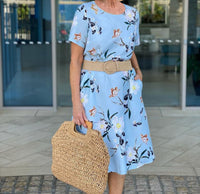 Yara | Floral Midi Sundress