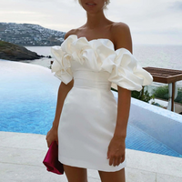 Winona | Wedding Guest Mini Dress Ruffled