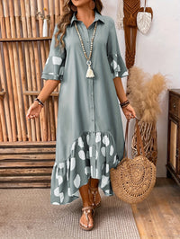 Wanda | Midi Dress Button-Front