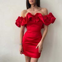 Winona | Wedding Guest Mini Dress Ruffled