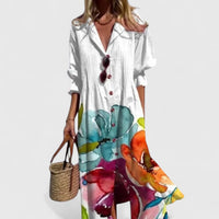Emma | Shirt Dress Three Quarter Sleeves