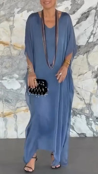 Aubrey | Maxi Sundress Batwing Sleeve
