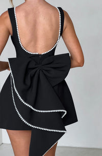 Rebecca | Wedding Guest Mini Dress Bow