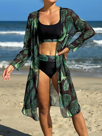 Chloe | Bikini Tropical Long Sleeve
