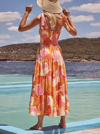 Harriet | Tiered Midi Dress Sleeveless