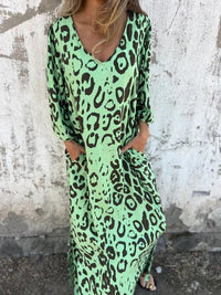 Layla | Boho Maxi Dress V-Neck
