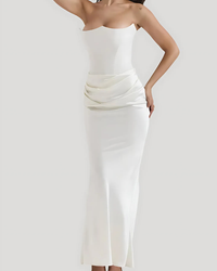 Winona | Wedding Guest Maxi Dress Strapless
