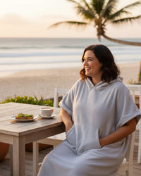 Reagan | Hooded Beach Kaftan Dress