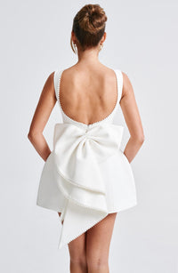 Rebecca | Wedding Guest Mini Dress Bow