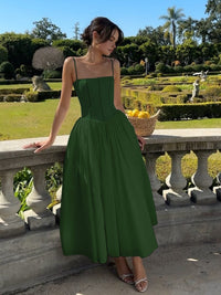 Lara | Wedding Guest Corset Midi Dress