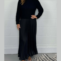Tabitha | Wedding Guest Maxi Dress Mock Neck