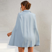 Esme | Wedding Guest Mini Dress Cape Sleeve