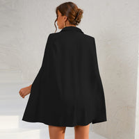 Esme | Wedding Guest Mini Dress Cape Sleeve