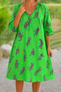 Stephanie | Boho Dress V-Neck