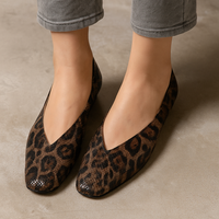 Emery | Comfortable Flats Orthopedic Square Toe