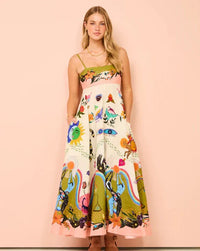 Selena | Maxi Sundress Printed