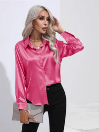 Zoey | Blouse Collared Button-Front