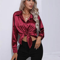 Zoey | Blouse Collared Button-Front