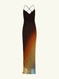 Piper | Slip Maxi Dress Backless Cowl Neck