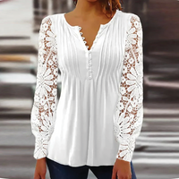 Aliyah | Romantic Blouse Lace Sleeve