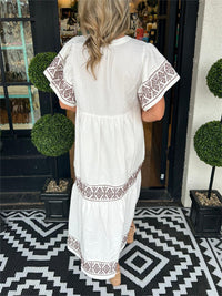 Scarlett | Boho Midi Sundress Tiered