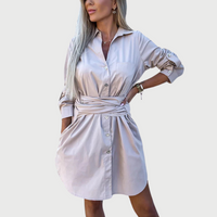 Kara | Shirt Dress Long Sleeve